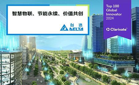 連續(xù)三年入選！臺(tái)達(dá)再登全球百強(qiáng)創(chuàng)新機(jī)構(gòu)
